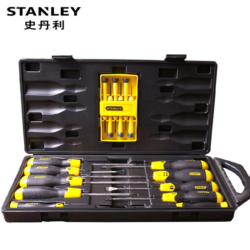 史丹利(Stanley) 带磁性 16件套螺丝刀综合组套 螺丝批套装 68-0002C-23 (套)