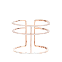 apm MONACO 银质开口手镯 RB2161OXROSEGOLDS