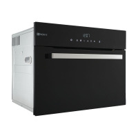 能率(NORITZ) CDX30A-1666 家用嵌入式电蒸炉 钢化玻璃门盖 食品级不锈钢发热盘