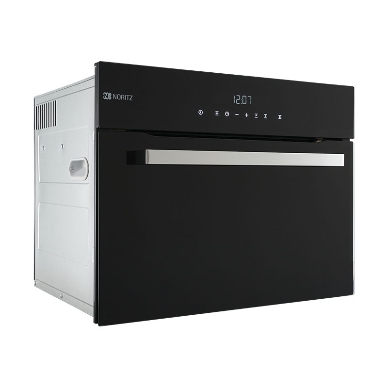 能率(NORITZ) CDX30A-1666 家用嵌入式电蒸炉 钢化玻璃门盖 食品级不锈钢发热盘