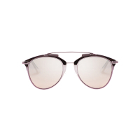 Dior 炫彩镀膜飞行员款时尚太阳镜 樱花粉色