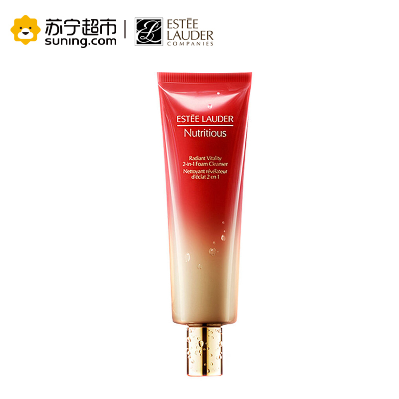 雅诗兰黛(Estee Lauder)鲜活焕采泡沫洁面乳 红石榴洁面125ml