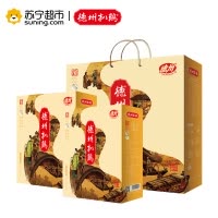 正宗德州扒鸡五香脱骨扒鸡礼盒500g*2