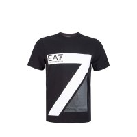 Emporio Armani安普里奥·阿玛尼 大幅LOGO加身圆领男士短袖T恤 6YPTA0PJ03Z