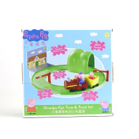 小猪佩奇(Peppa Pig) 小猪佩奇玩具 儿童过家家玩具 礼物套装小猪乔治卡通模型 猪爷爷的火车套装06711