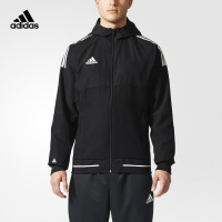 adidas阿迪达斯足球男子足球茄克黑BR1530