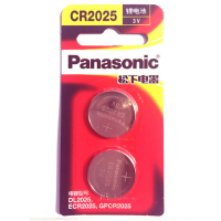松下(Panasonic) CR2025进口纽扣电池电子2粒电压3 其他电源