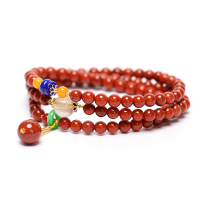 凝萃 南红玛瑙多圈手链/手串 爱相随 女款