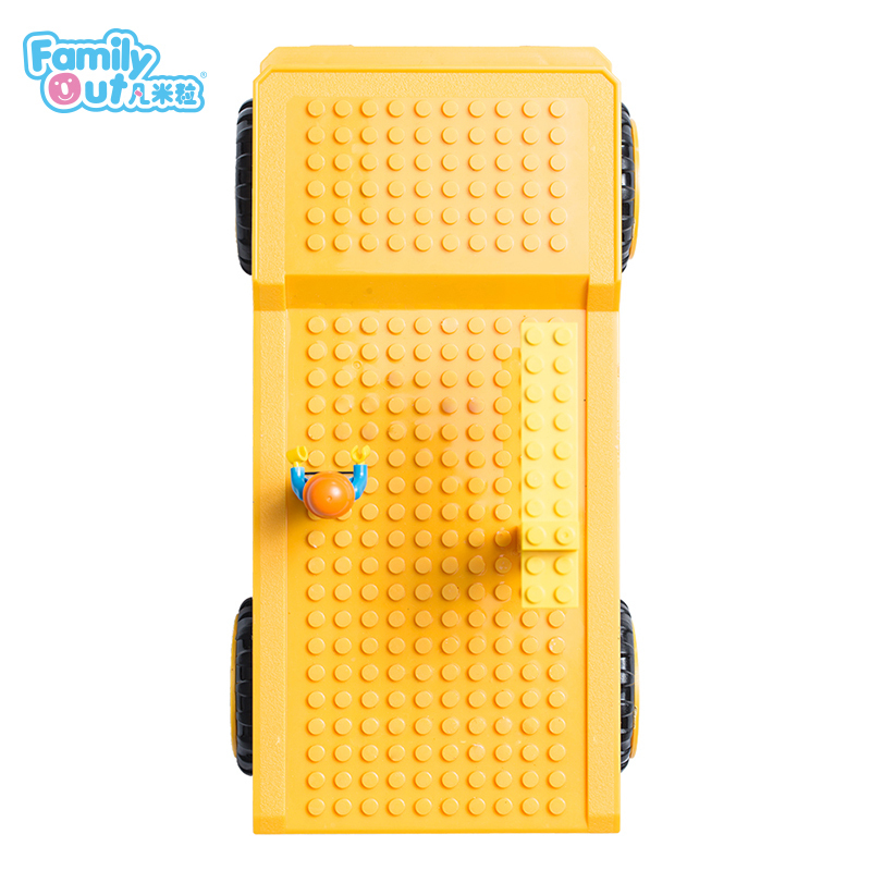 凡米粒Familyout大脚怪文具收纳车(工程车)FP-101