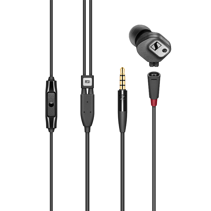 森海塞尔(Sennheiser)IE80S入耳式耳机有线耳机旗舰耳机 黑色高清大图