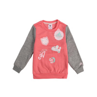 Adidas/阿迪达斯 女小童装 运动服休闲服针织套头衫|AZ8592