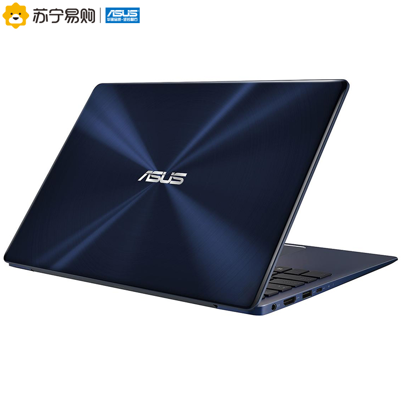 华硕(ASUS)灵耀U3100UN8550 13.3英寸轻薄本笔记本电脑(Intel i7-8550U 8G 512GB固态 MX150-2G独显 尊爵蓝)商务办公本