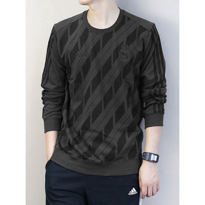 Adidas/阿迪达斯 男装 新款运动休闲皇家马德里足球卫衣套头衫|BR2532