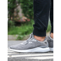 Adidas/阿迪达斯 男鞋新款alpha bounce小椰子缓震透气运动跑步鞋|BW1205