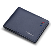 英皇保罗新款 驾驶证皮套 真皮男士驾照皮套 行驶证套头层牛皮证件包 超薄卡包 新款-黑色