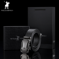 WILLIAMPOLO英皇保罗 正品男士皮带自动扣商务时尚休闲潮流百搭牛皮腰带裤带