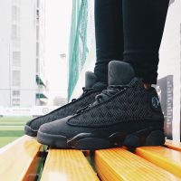 耐克女鞋AirJordan13BlackCatAJ13乔13篮球鞋-884129-011