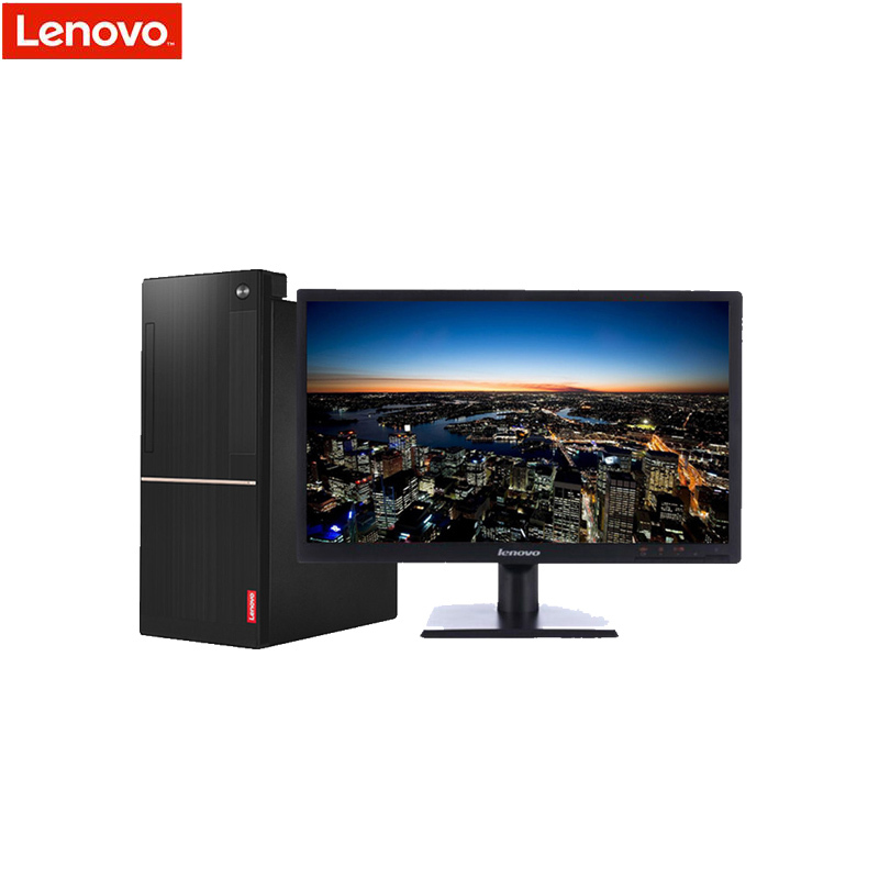 联想(Lenovo) 扬天T4900D 21.5英寸台式电脑整机(I3-7100 4G 500G)