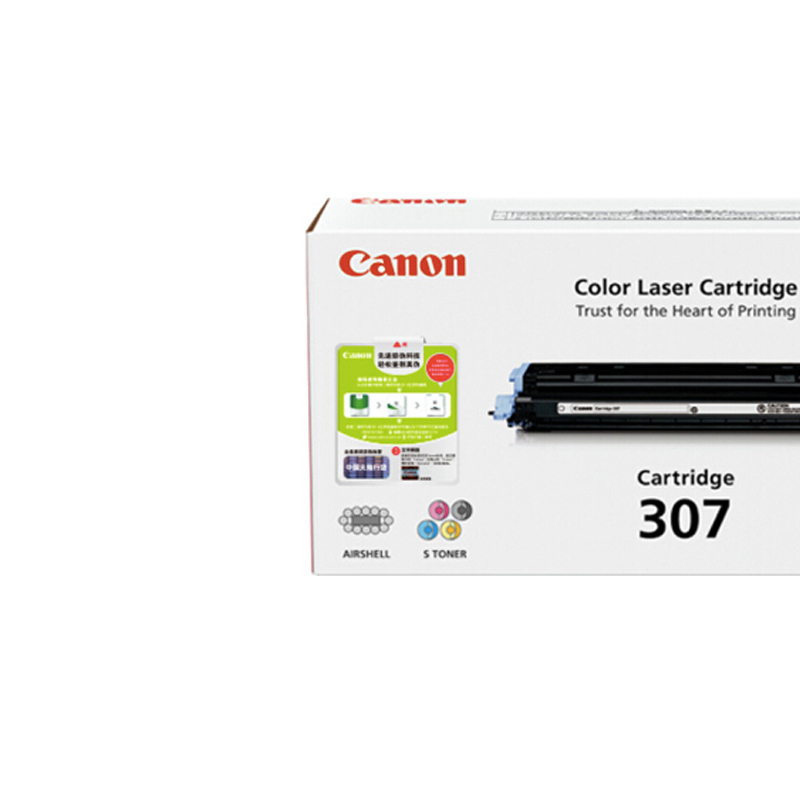佳能 CRG 307 M 硒鼓 2000页 品红色 （适用 LBP5000/LBP5100） (支)