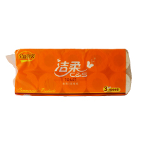 洁柔 KJ0218-01 商用110克卷纸卫生纸(3层平纹)10卷/提