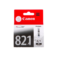 佳能 CLI-821BK 墨盒 9ml 黑色 (适用 iP3680/iP4680/iP4760)盒