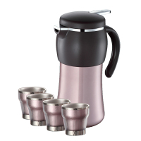 德世朗 DMZ-TZ002B 魅族壶1200ml*1、分享杯200ml*4 魅族套装 套