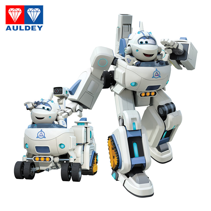 奥迪双钻（AULDEY）超级飞侠 拼装组装变形机器人套装塑料动漫玩具-米莉 工具车 载具系列 3岁以上