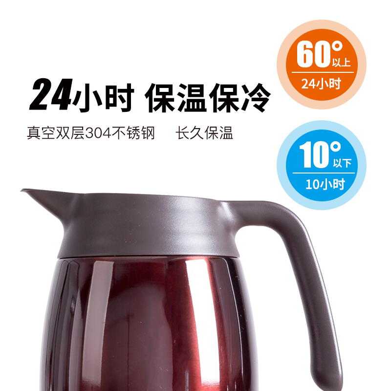 膳魔师保温壶 THV-2000 不锈钢色