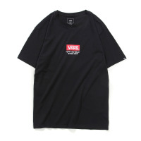 范斯Vans2017新款男装短袖T恤运动服运动休闲VN0A33XPBLK