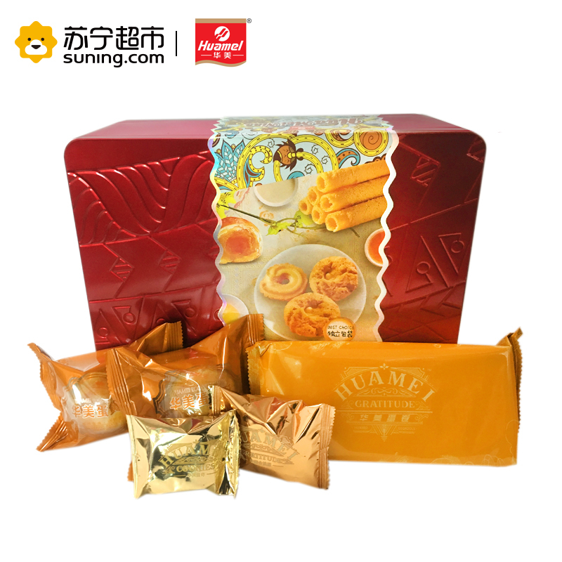 华美感恩礼838g/盒 年货礼盒装华美出品