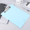 晨光(M&G)ADM95369 A4板夹2个 蓝竖式记事写字板夹 耐折型塑料记事板 硬垫板 板夹