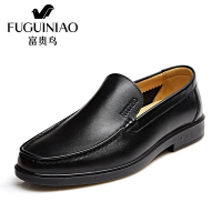 富贵鸟（FUGUINIAO）富贵鸟男鞋时尚头层纳帕牛皮套脚商务正装皮鞋男鞋子_2