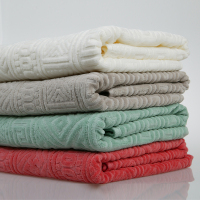 南府割绒毛巾套装 一浴一面