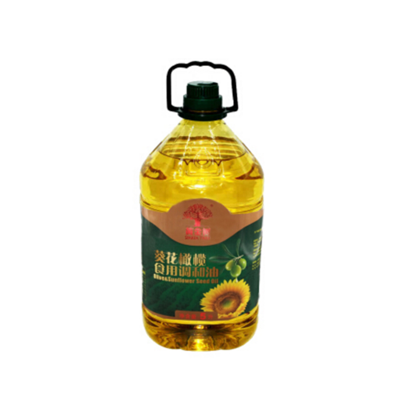 进口黄金树橄榄葵花食用调和油5L