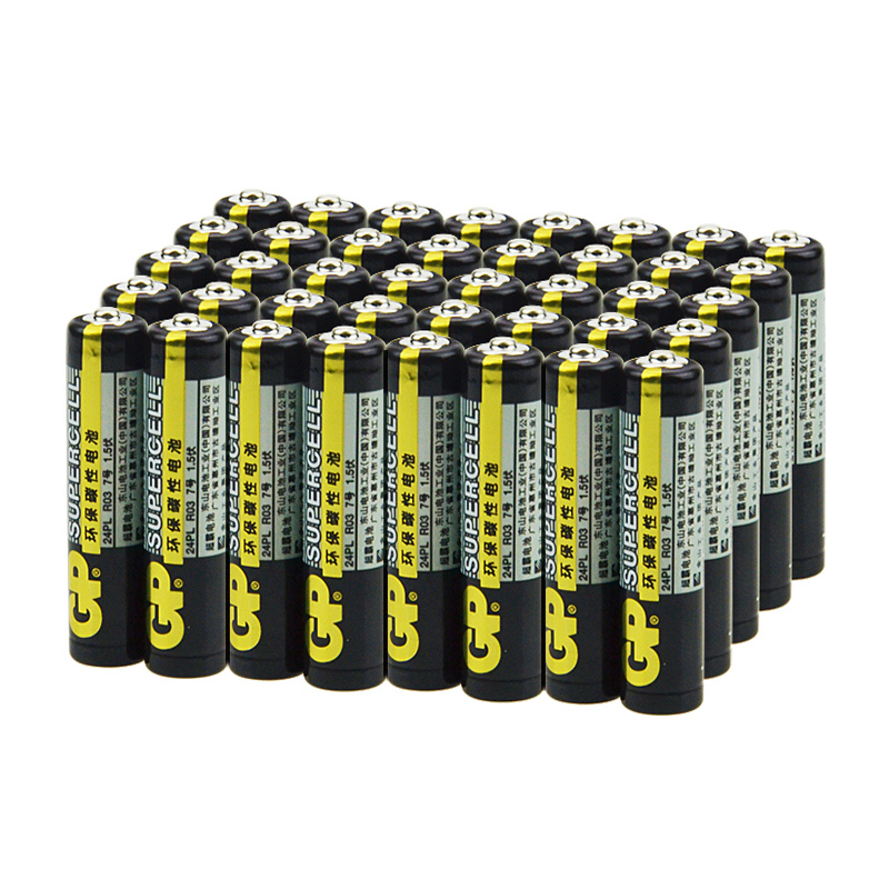 宝克 7号电池40颗无汞环保碳性电池七号AA电池遥控器玩具电池