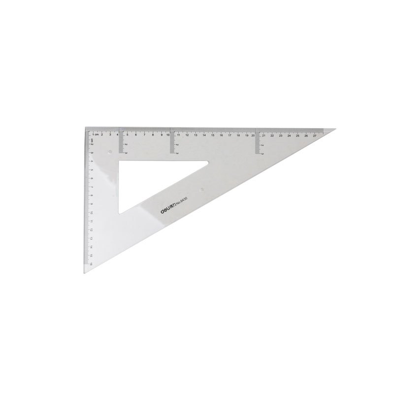 得力三角尺三角板 8421 18cm 2个/套