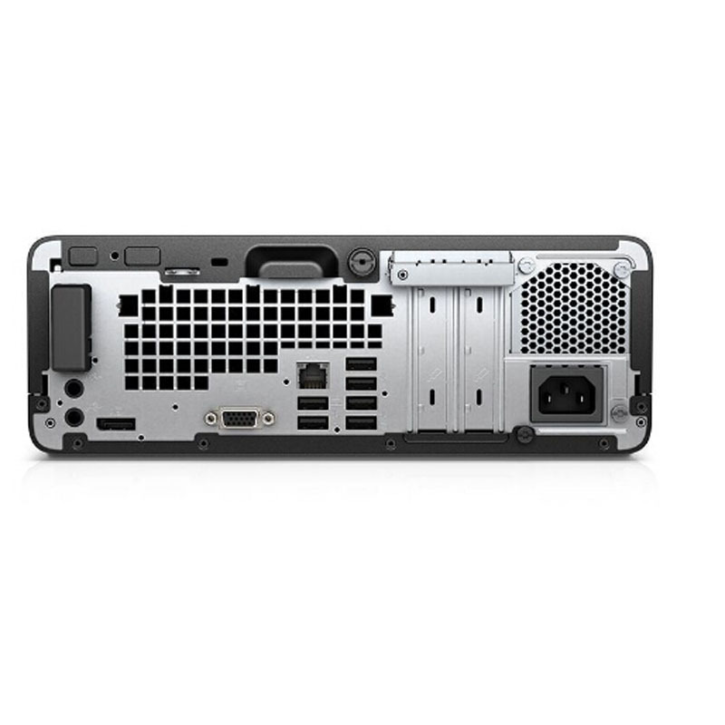 惠普(HP)EliteDesk 680G3 台式电脑整机 20显示器 I7-6700 16G 1TB W7 黑