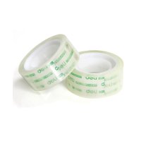 得力30064 透明文具胶带38UM*18MM*20Y