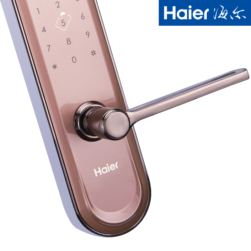 haier海尔指纹锁U5(玫瑰金)