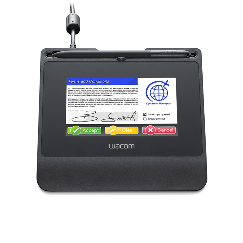 和冠(wacom)原笔迹 手写电子签名板 STU-540 (台)