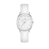 【超薄手表女款】Harry Williams酒桶形简约时尚女表 HW女士手表皮带石英表 HW-2261L/18