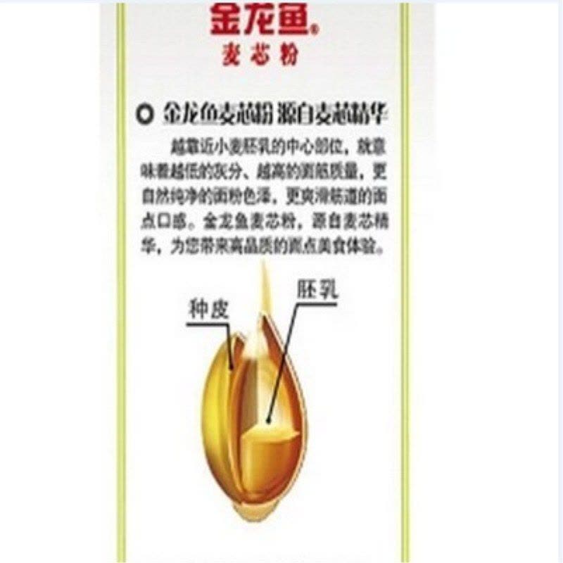 金龙鱼 多用途麦芯粉 2.5KG图片