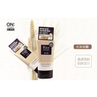 ON THE BODY 大米疗法米糠多效泡沫洁面乳 150g 控油平衡深层清洁保湿补水 各种肤质 通用