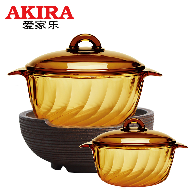 爱家乐(AKIRA) 电陶炉KC-F6/SG微晶锅1.5LVT15微晶锅3.8LVT38 电陶炉 受热均匀 无辐射