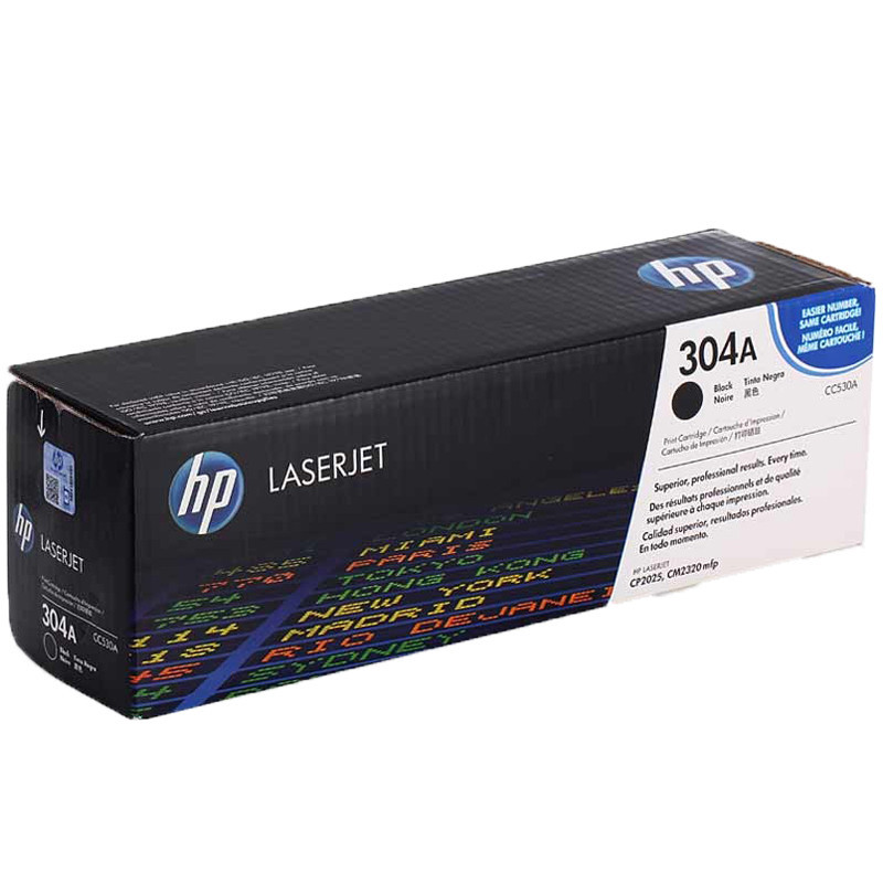 惠普 CC530A 打印机墨粉硒鼓 3500页 黑色 (适用 Color LaserJet CP2025/2025n)支