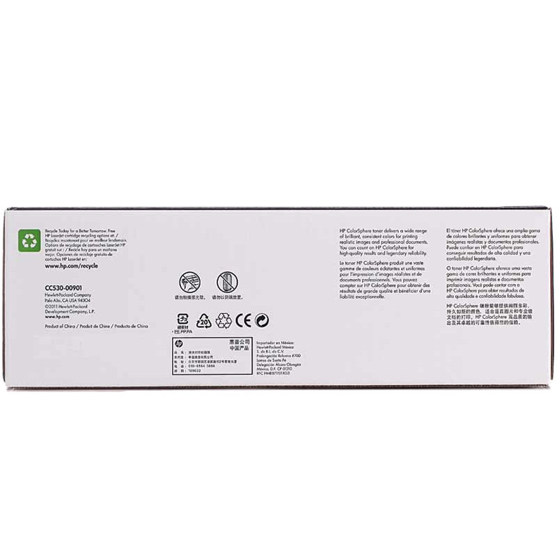惠普 CC530A 打印机墨粉硒鼓 3500页 黑色 (适用 Color LaserJet CP2025/2025n)支