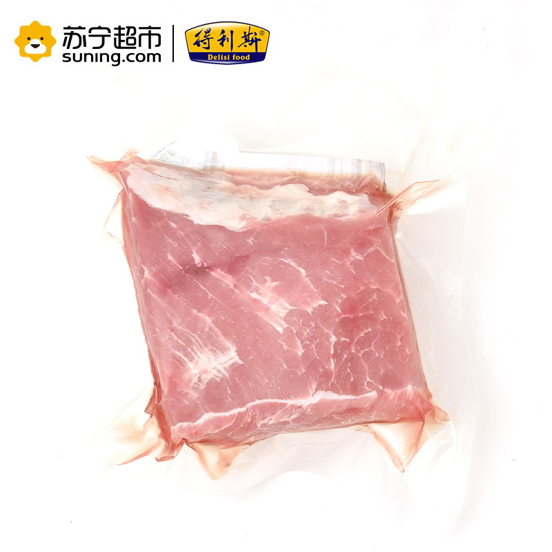 得利斯 欧得莱黑山猪后腿精肉500g 生肉野猪肉新鲜整肉原切土猪肉