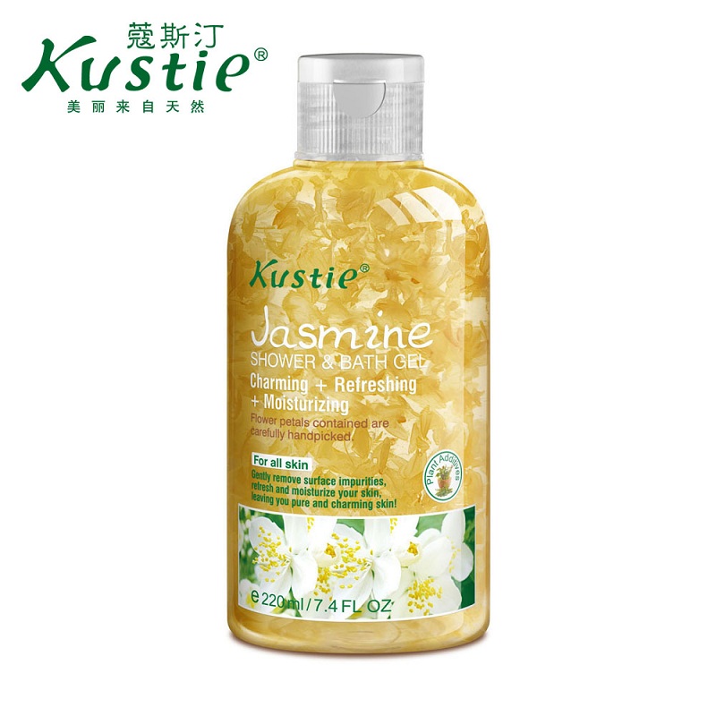蔻斯汀(KUSTIE) 茉莉花瓣 沐浴露 220ml(瓶)