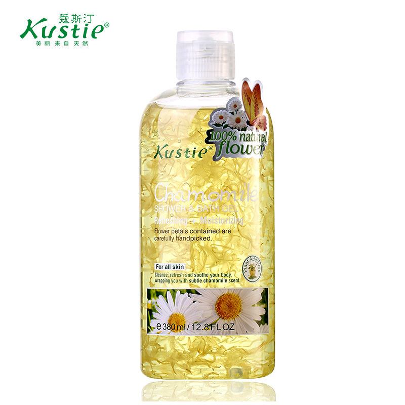 蔻斯汀(KUSTIE) 洋甘菊花瓣 沐浴露 380ml(瓶)