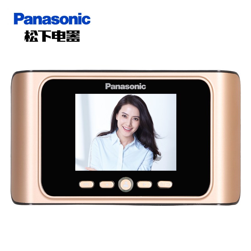 松下(Panasonic)电子猫眼可视门铃摄像头 门镜智能可视猫眼家用高清